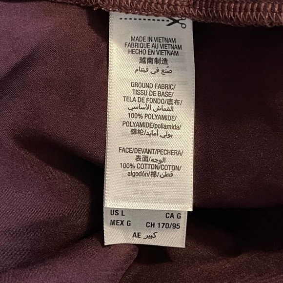 Juicy Couture Burgundy Maroon Dress Size Large - Picture 5 of 6